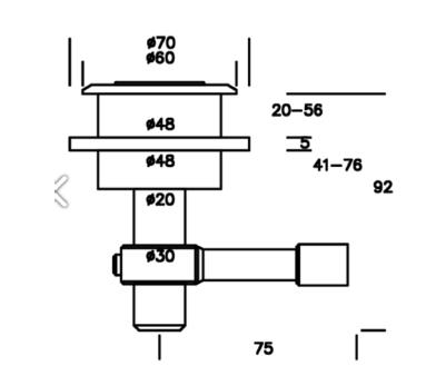 Hatch Fastener w. Roller Bearing Cam and Strike Plate. Cut Hole 2 3/8 inch. - Image 2