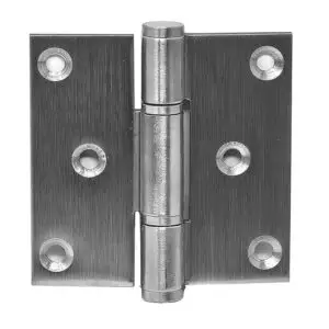 But Hinge 316 Stainless Steel. 76 x 76 x 2.5 mm. (~3 x 3 inch)