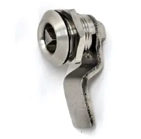 Hatch Fastener set - Hatch Thickness - 1/4 inch. Distance Cam 1/4 inch. Operates through Triangular Key Sold Separately.