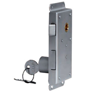 Rim Lock Entry Model with Round Cylinder Keyway. 30 mm Backset. For 3/4 Inch thick Doors