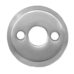 Escutcheon Rose for Trioving Levers, Satin Chrome, Pair