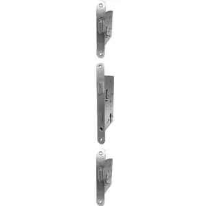 3 point Marine Lockset 65 mm backset Stainless steel Right Hand