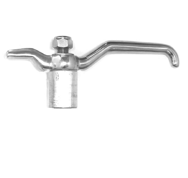 doortoggle single sided / blind with aluminum plug 50 mm