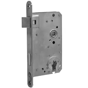 65 mm backset Heavy Duty Marine Weather Door Lock. Stainless Steel