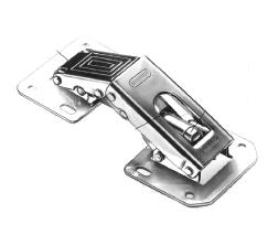 Easy On Hinge Offset spring loaded 90 degree opening.