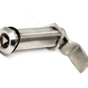 Hatch Fastener Set. Hatch thickness - 2 13/16 inch.. Distance Cam 3 1/2 inch. Operates through Triangular Key Sold Separately.