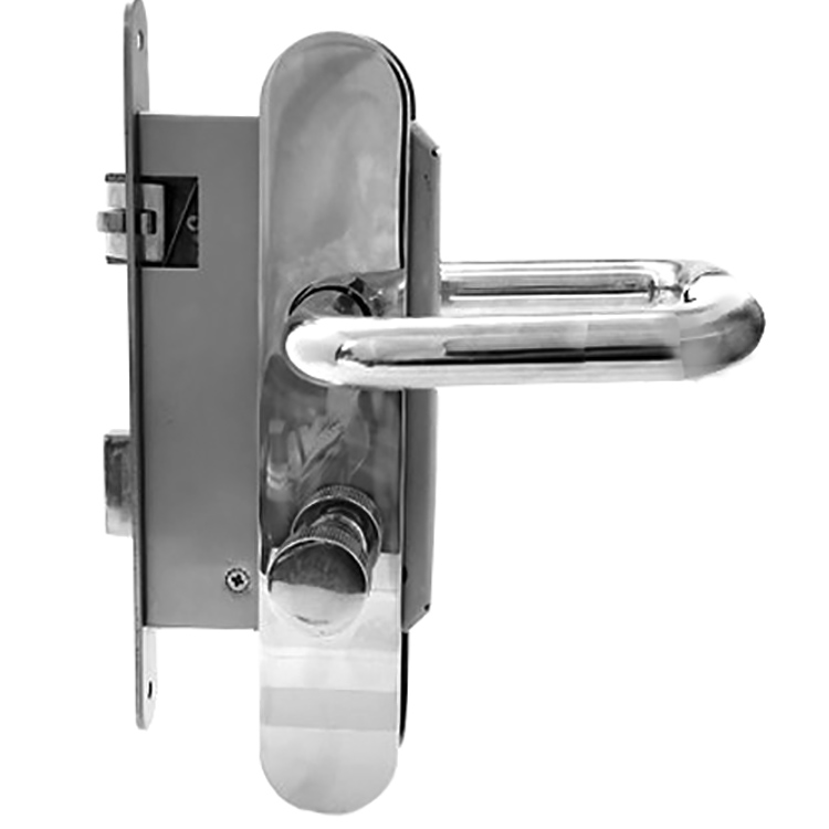 Entry Mortise Lock SET 65 mm Backset. GSV and S&B. Izerwaren Upgrade. Heavy Duty Polished Stainless Steel. - Image 4