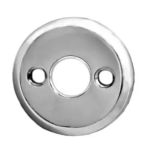 Escutcheon Rose for Trioving Levers, Polished Chrome, Pair