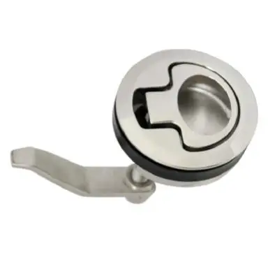 - Hatch Cam Lock. Approx. 3 Inch diameter. Compression Style. Cut Hole of 2.5 inch diameter.