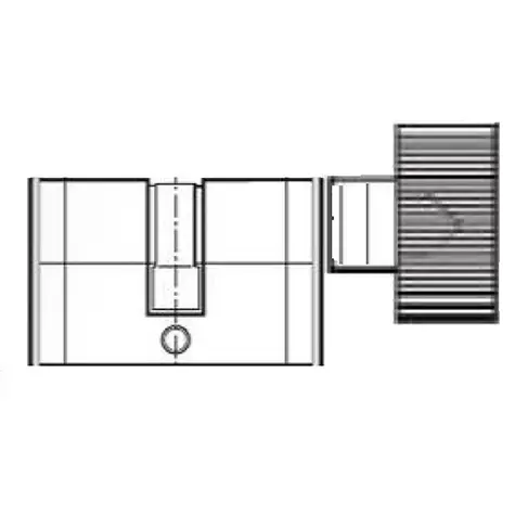 Entry Mortise Lock 50 mm Backset for Framed Doors - Image 6