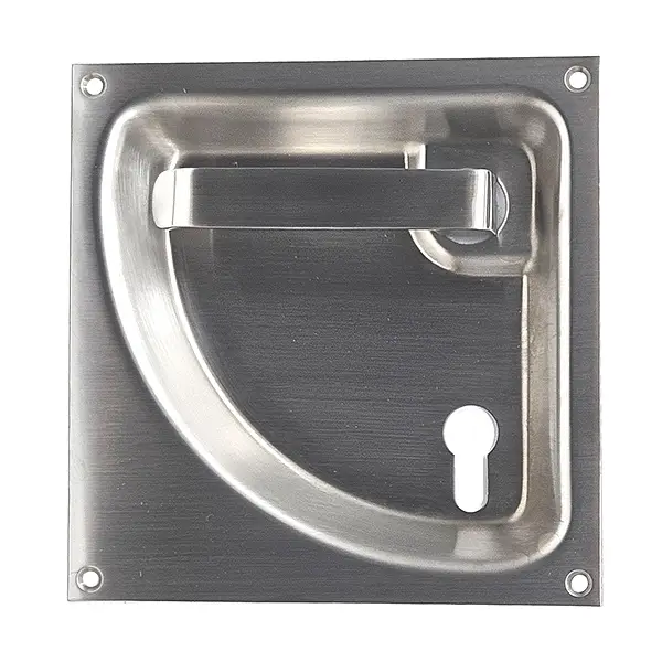 Flush Cupped Escutcheon with Lever each. Right Hand. - Image 3