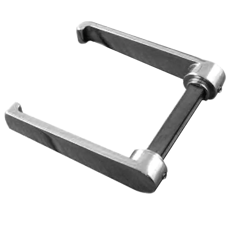 Sliding Door Lock with 22 mm backset. For Narrow Style Framed Doors. Minimum Door Thickness 1 1/2 inch. Complete Set - Image 3