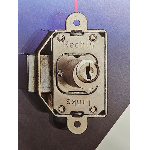 rim lock 25 mm backset with Keyway