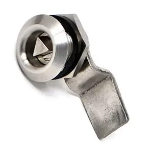 Hatch Fastener Set - Hatch Thickness - 7/16 inch. Distance Cam 1 1/8 inch. Operates through Triangular Key Sold Separately.