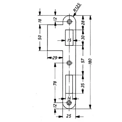 ~ Entry Mortise Lock SET 55 mm backset. GSV Schwepper and S&B. Polished Stainless Steel - Image 4