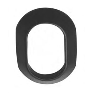 Insulation Black Plastic Sleeve for Cylinder 6 mm thick PAIR