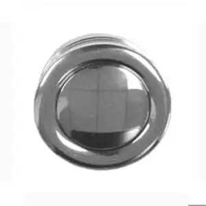 Button and Ring For Pushbutton Locks. Thick Wall
