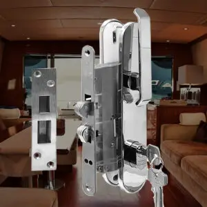 ~ Sliding Mortise Lock SET. 55 mm Backset. Izerwaren Mega Yacht Upgrade.