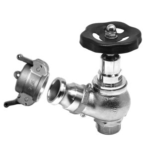 fire valve (hydrant) 1 inch ID with camlock coupling 1" SPT
