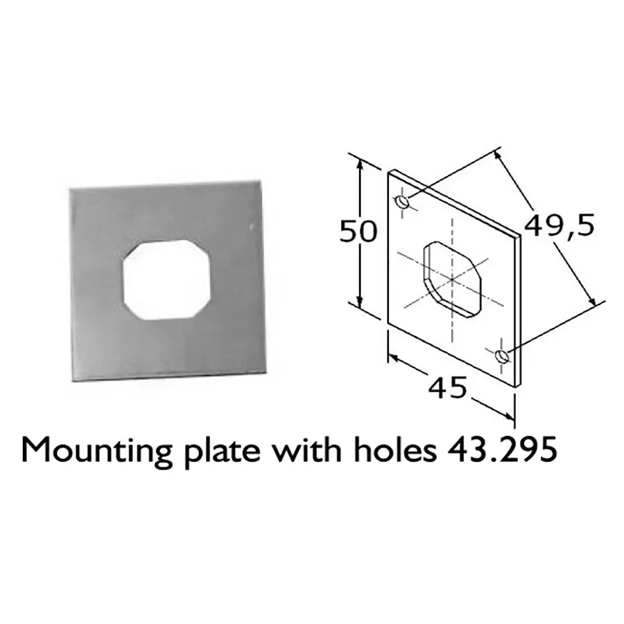 Body only for Hatch Fastener. 3 1/8 inch long - Image 5