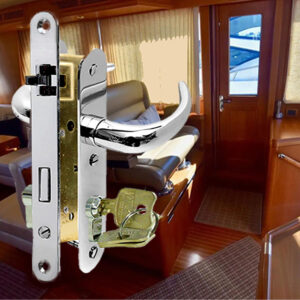 Door Lock 40 mm backset. Entry Function. GSV Schwepper and S&B #4040 series. Complete SET