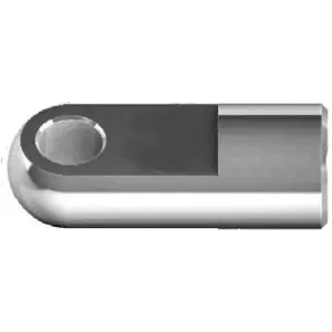 Series 8-18 / 10-23 Gas Spring Eye End Fitting. M8x27 mm.