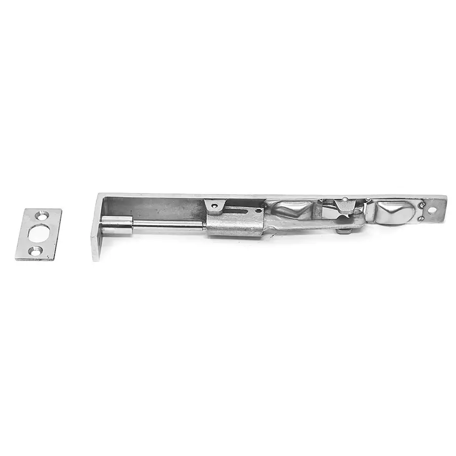 Flush Bolt 8 1/16 x 3/4 x 1 1/2 x 1/8 inch casted 304 Stainless Steel . - Image 3