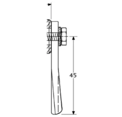 Cam Strait. Brushed 316 Stainless Steel - Image 2