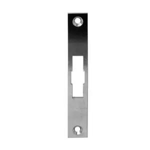 Passage Mortise Strike Plate for Mortise latch 50 mm backset