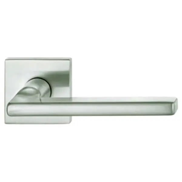 Door Lever 132 x 57 mm. Modern. Satin stainless steel Sold as Pair.