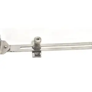 Door stay with 165 mm travel.