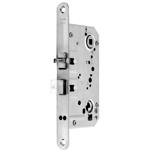 ~ Interior lock set complete Satin chrome and Satin Stainless steel. With Escutcheon Roses. - Image 6